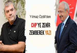 Yılmaz Özdil'den CHP'ye zehir zemberek bir yazı